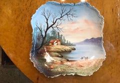 Piatto in ceramica, 1950