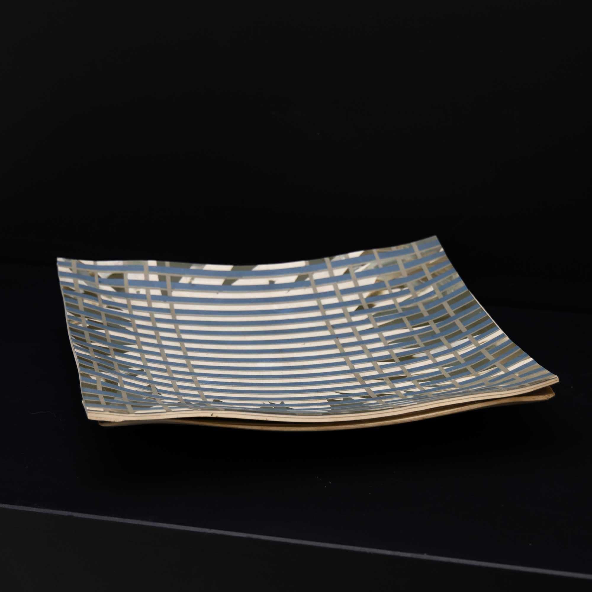 Modern Ceramic Plate by Sergio Bollagisio, Mid-20th Century For Sale