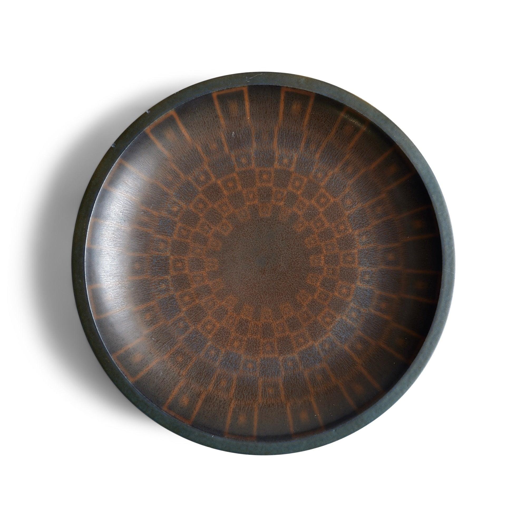 Plato de cerámica de Berndt Friberg para Gustavsberg Studio Sueco en venta