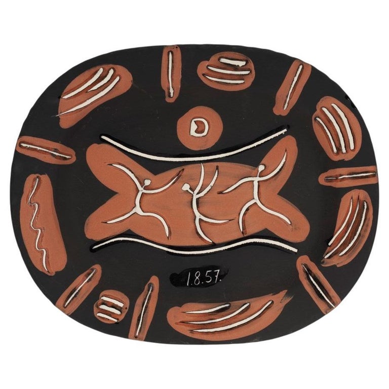 Pablo Picasso La Danse Ceramic Plate, 1957 