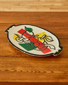Ceramic Platter by Fernand Léger and Roland Brice