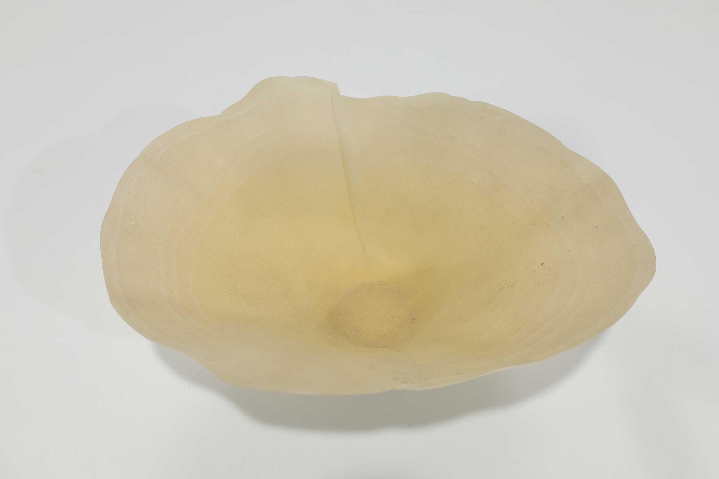 Organic Modern Ceramic/Porcelain Bowl Signed 