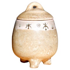 Ceramic pot by Les 2 Potiers, circa 1960, France