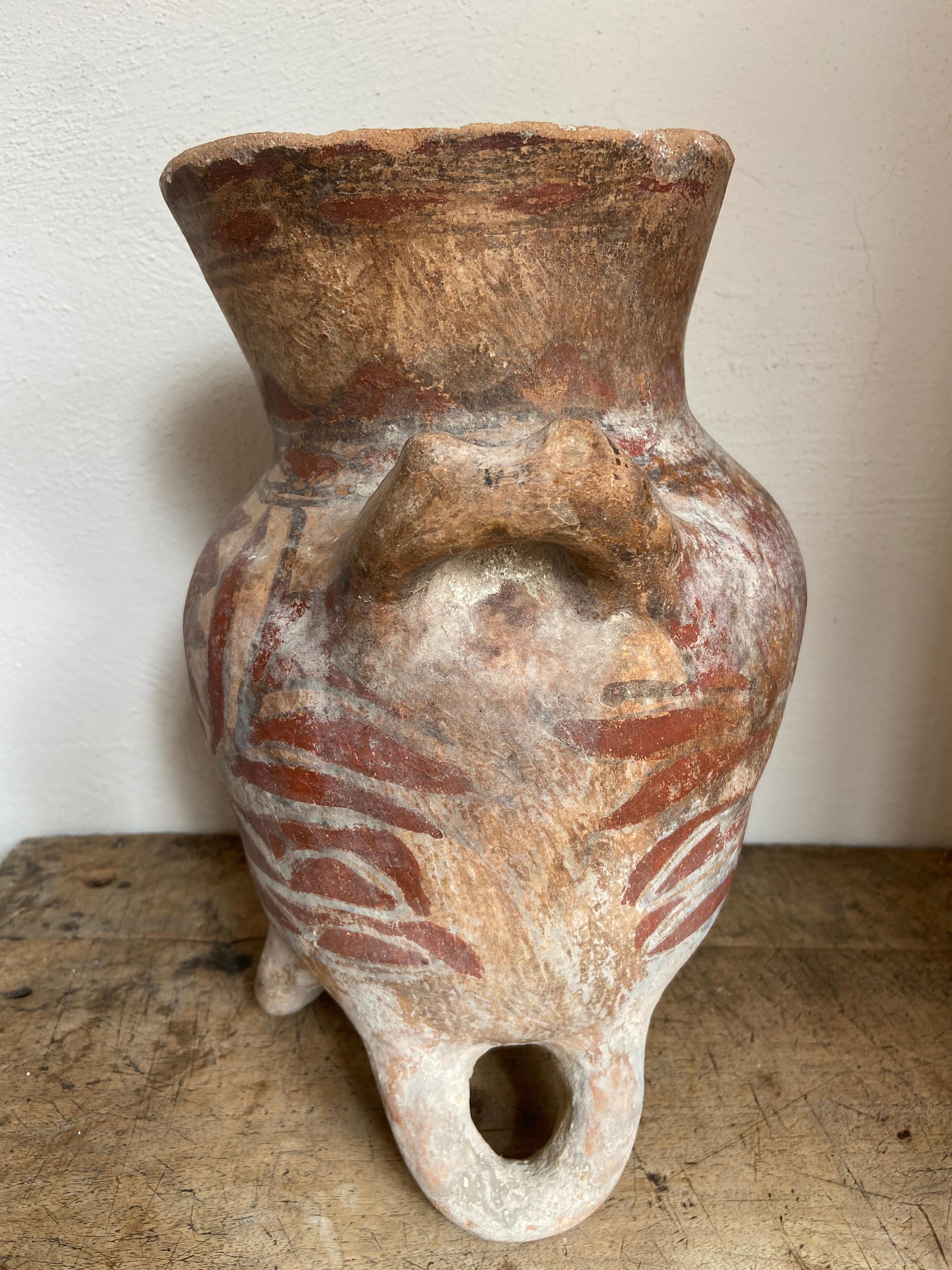 Mexican Ceramic Pot from Mexico, Circa 1970's