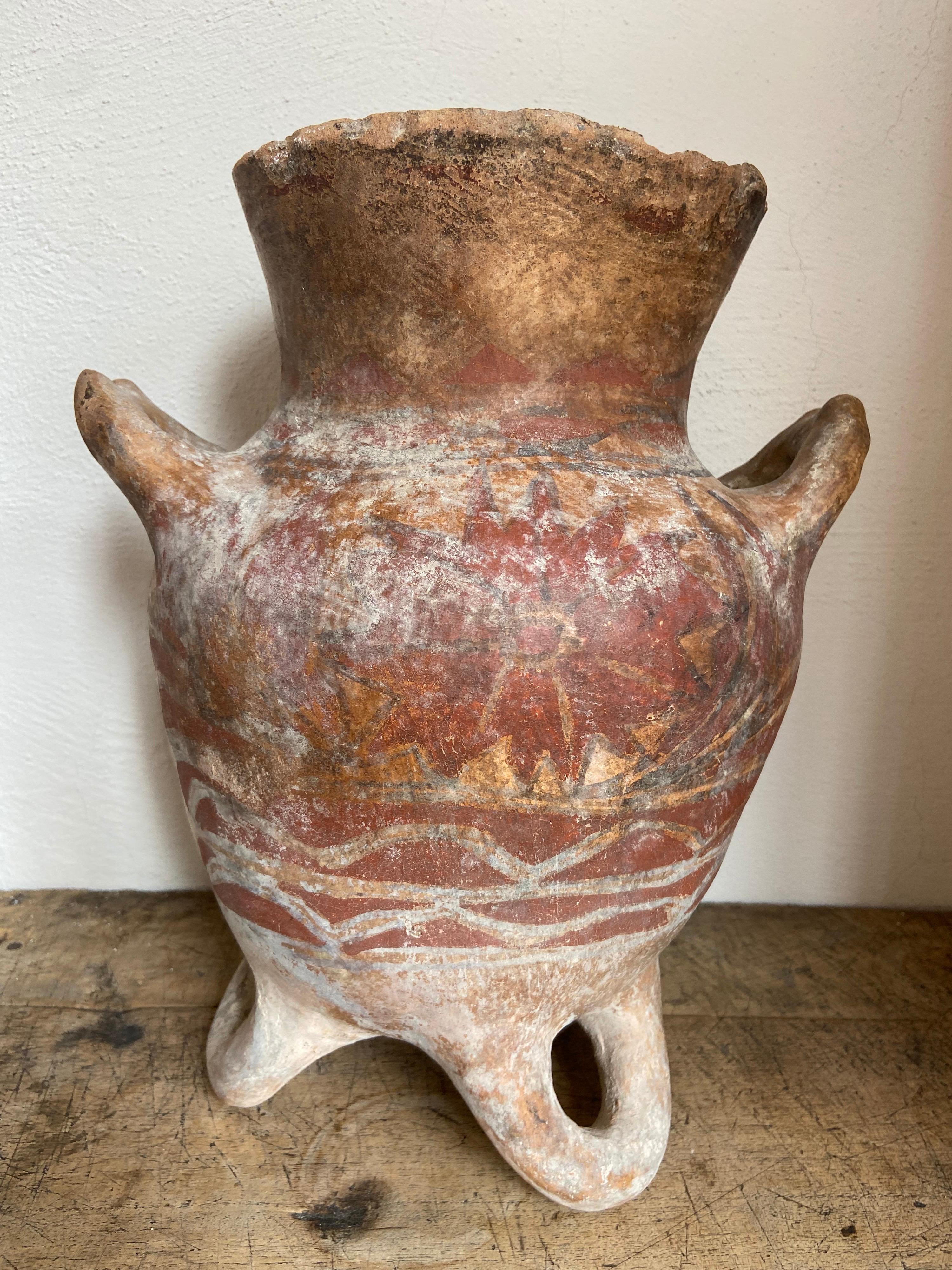 Ceramic Pot from Mexico, Circa 1970's In Good Condition For Sale In San Miguel de Allende, Guanajuato