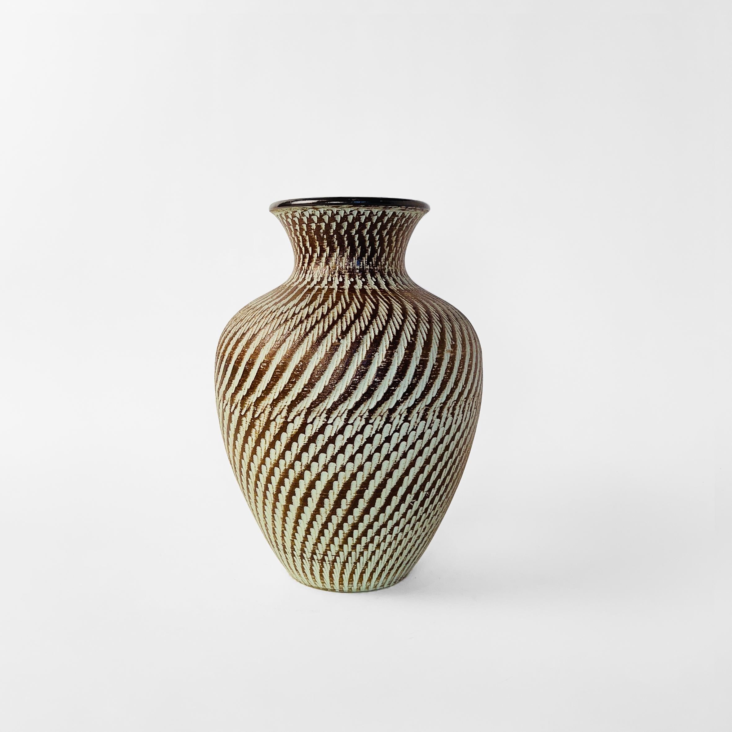 Grand vase en céramique de Dümler & Breiden. Allemagne, années 1950.