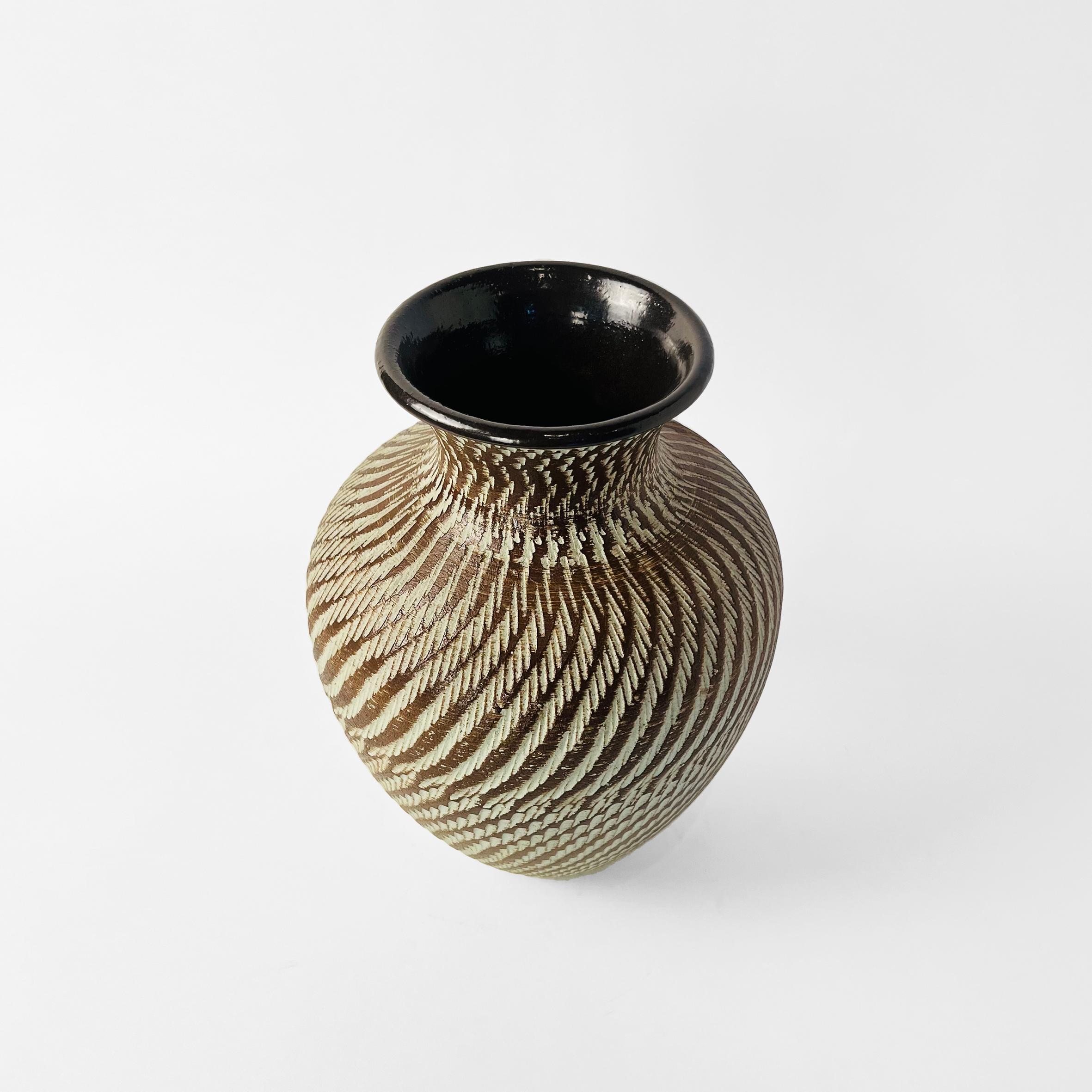 Mid-Century Modern Ceramic Pottery Vase by Dümler and Breiden. Germany, 1950s