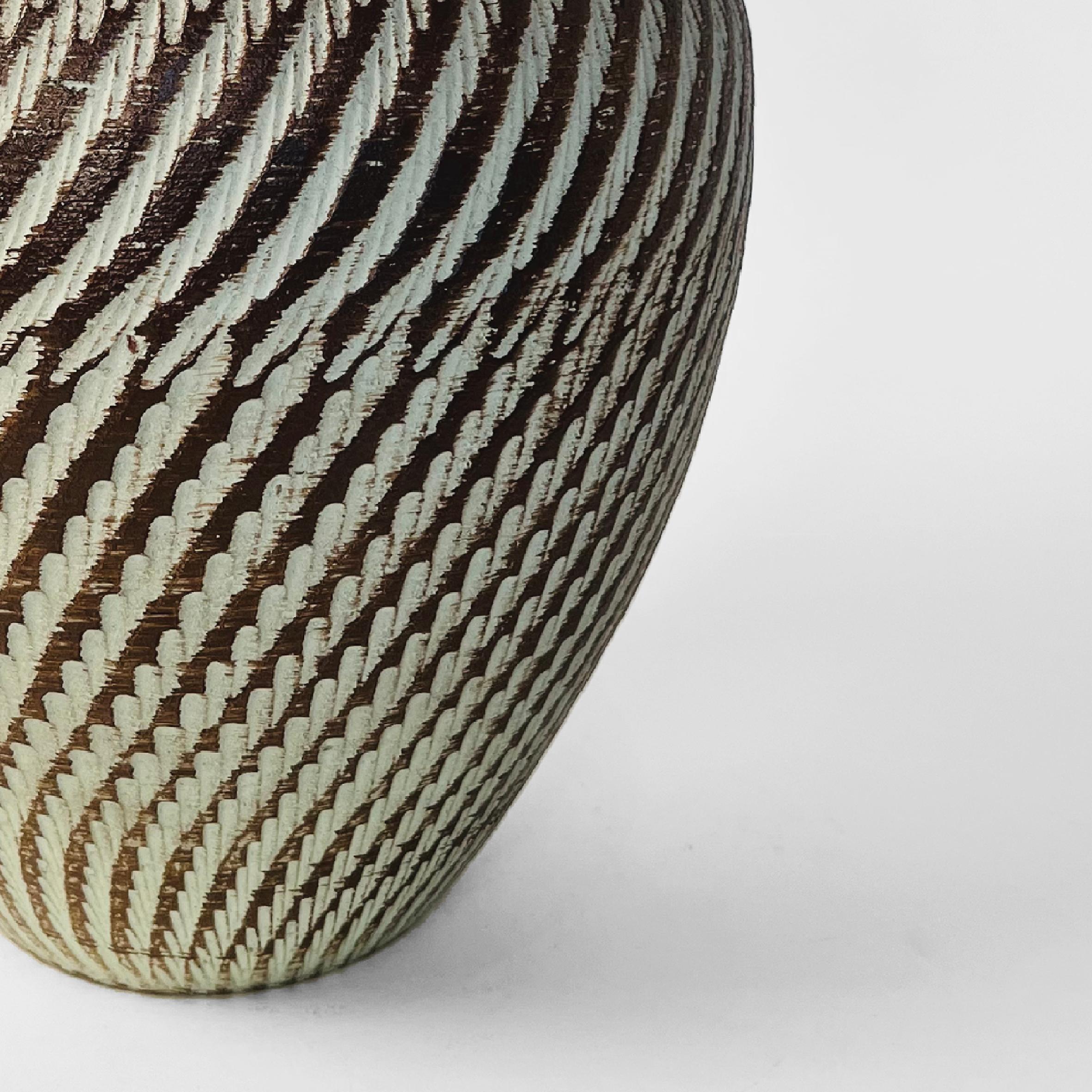 Ceramic Pottery Vase by Dümler and Breiden. Germany, 1950s In Good Condition In Philadelphia, PA