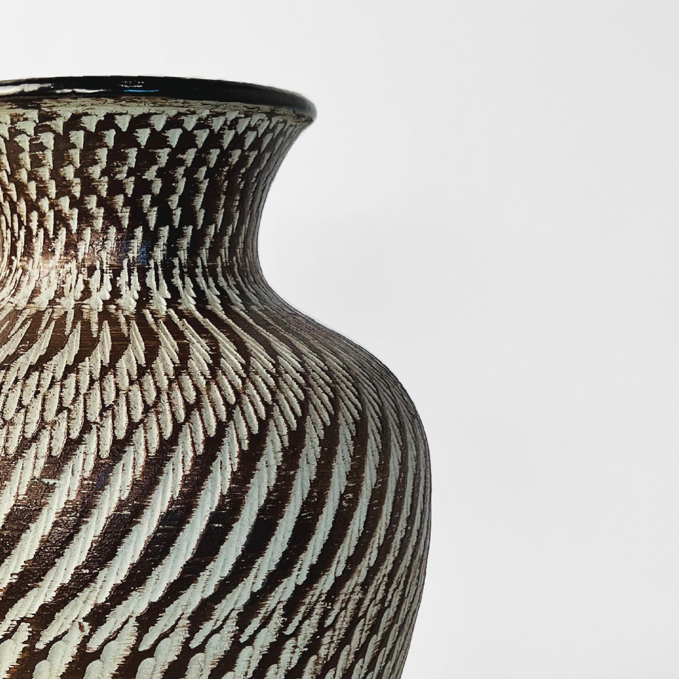 20th Century Ceramic Pottery Vase by Dümler and Breiden. Germany, 1950s