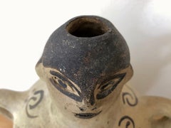 Ceramic Pulque Canteen from Mexico