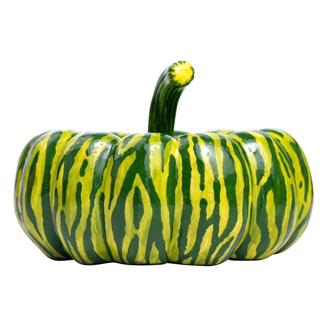 Modern Ceramic Pumpkin Box , hand made in South Africa For Sale
