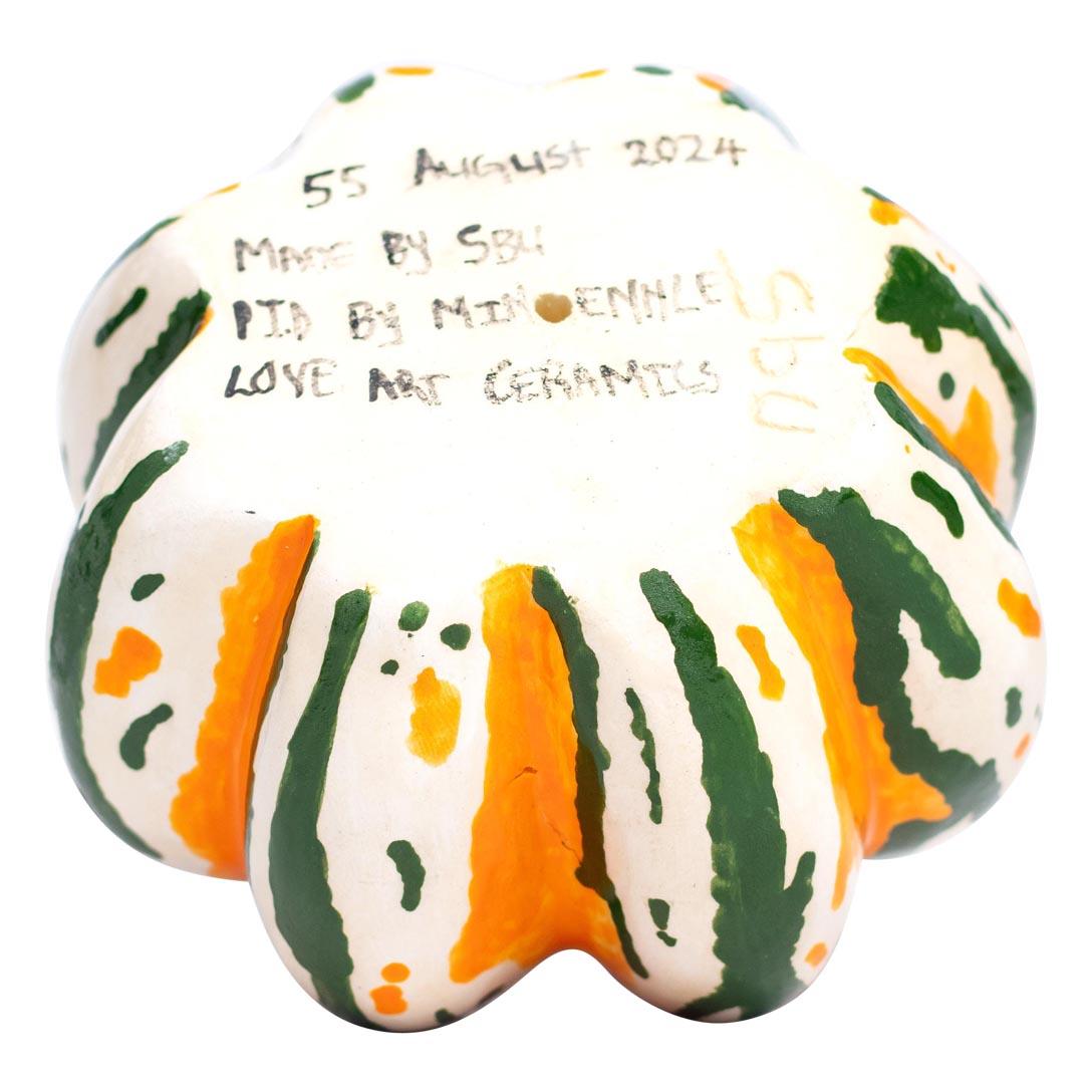 Sudafricano Zucca in ceramica  , realizzato a mano in Sudafrica in vendita