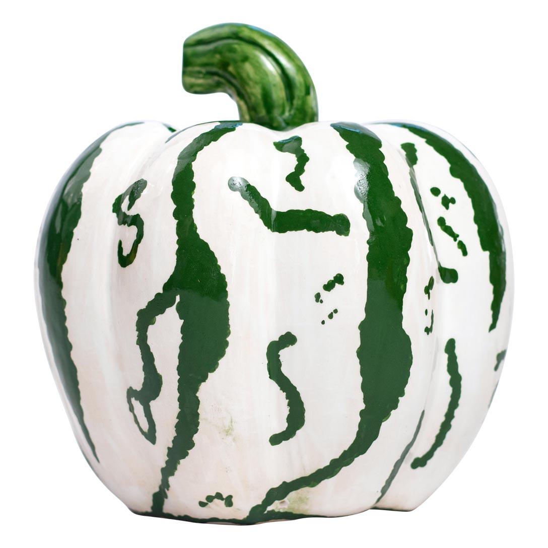 Fired Ceramic Pumpkin , hand made in South Africa For Sale