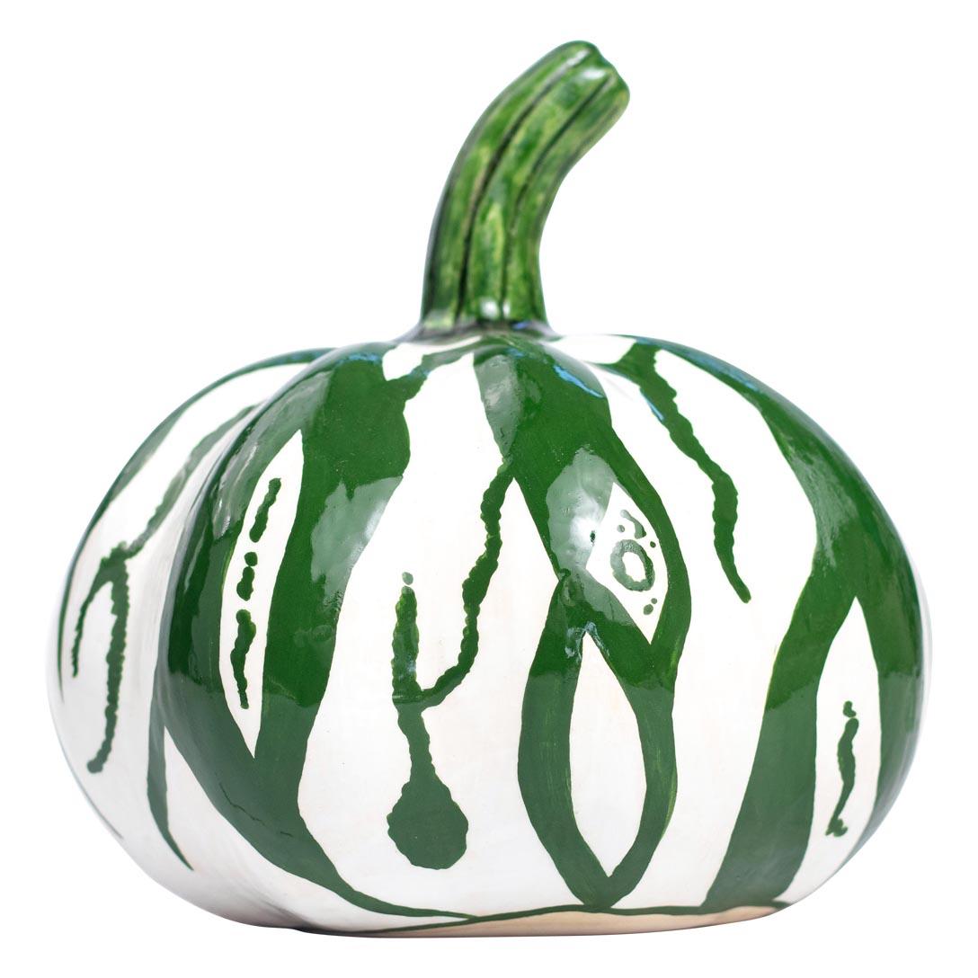 Ceramic Pumpkin , hand made in South Africa In New Condition For Sale In North Miami, FL