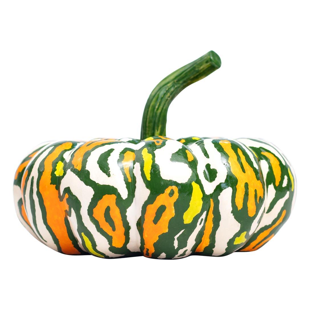 Ceramic Pumpkin , hand made in South Africa In New Condition For Sale In North Miami, FL
