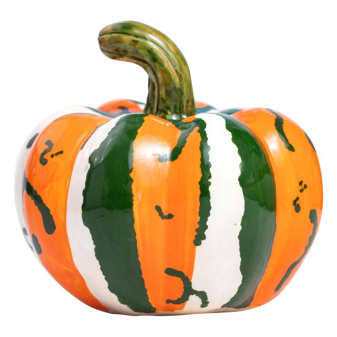 XXI secolo e contemporaneo Zucca in ceramica, realizzata a mano in Sudafrica in vendita