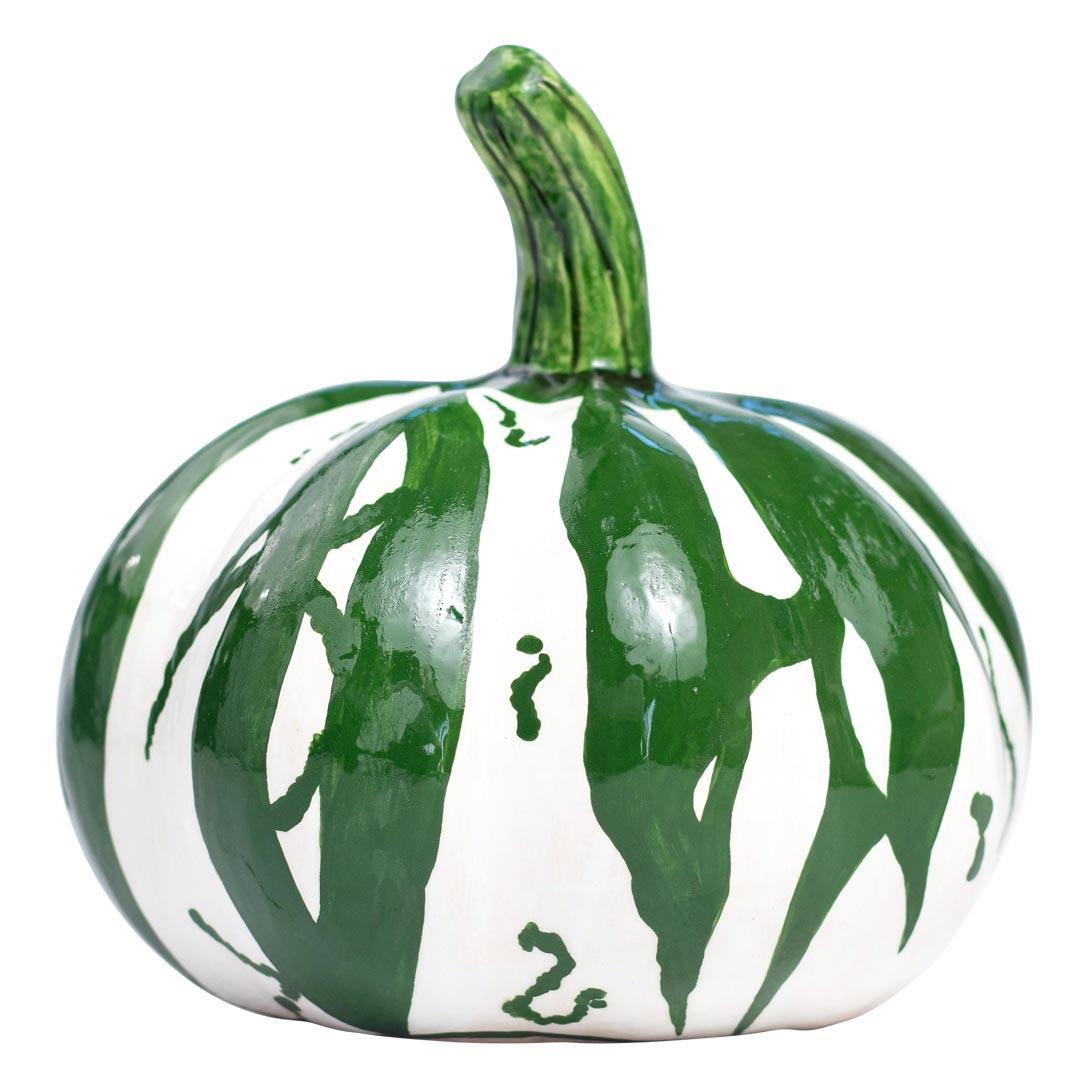 Contemporary Ceramic Pumpkin , hand made in South Africa For Sale