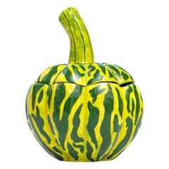 Ceramic Pumpkin Jewelry Box  , hand made in South Africa