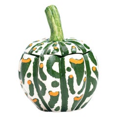 Ceramic Pumpkin Jewelry Box  , hand made in South Africa