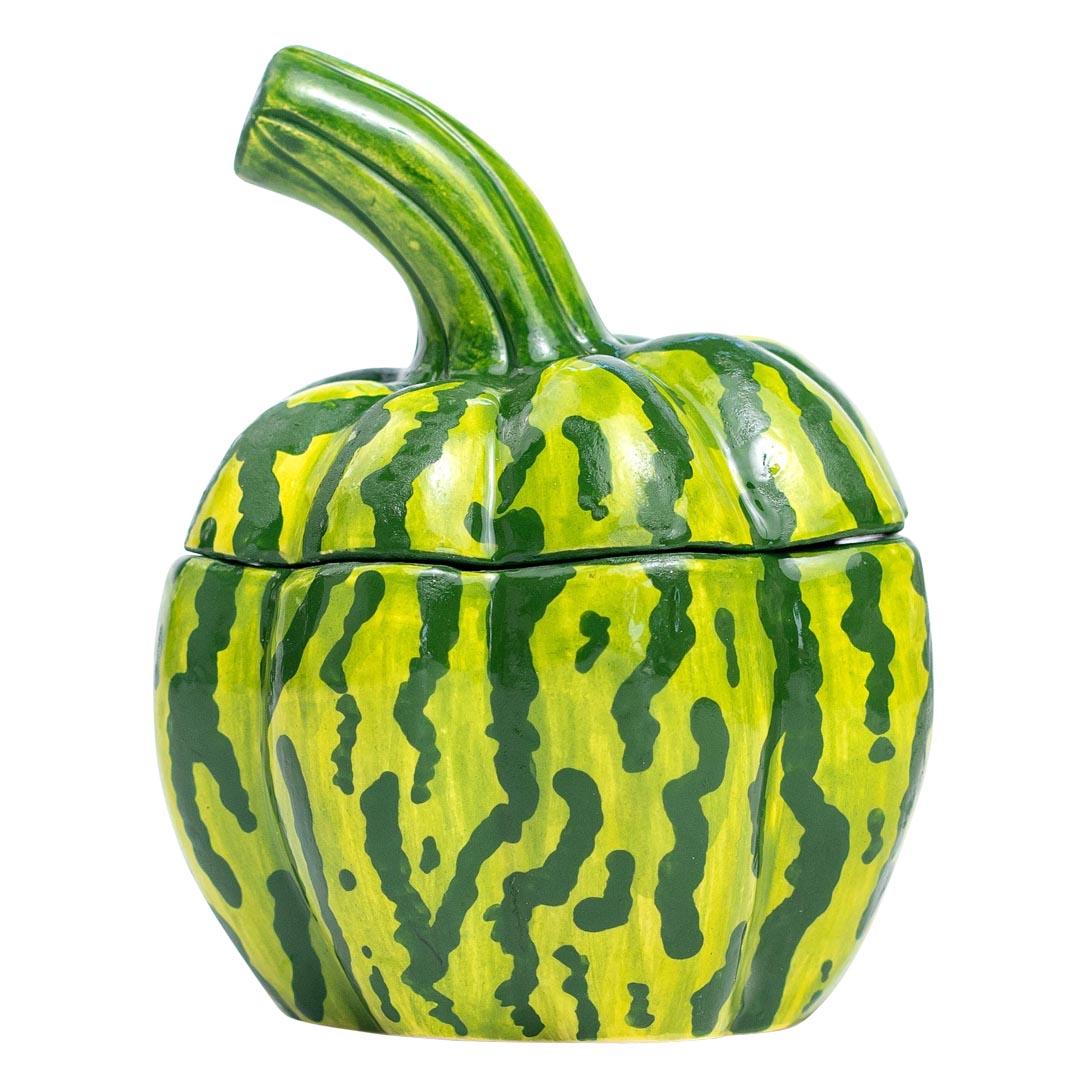 South African Ceramic Pumpkin Jewelry Box  , hand made in South Africa For Sale