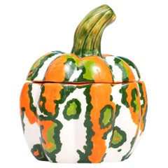 Ceramic Pumpkin Jewelry Box  , hand made in South Africa