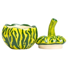 Ceramic Pumpkin Jewelry Box  , hand made in South Africa