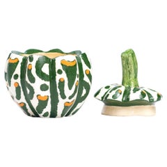 Ceramic Pumpkin Jewelry Box  , hand made in South Africa