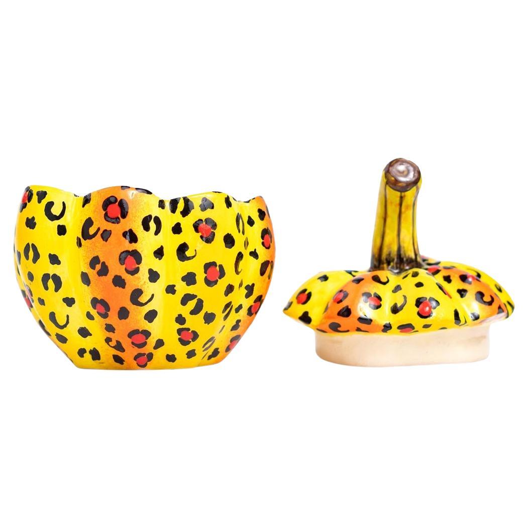 Ceramic Pumpkin Jewelry Box  , hand made in South Africa