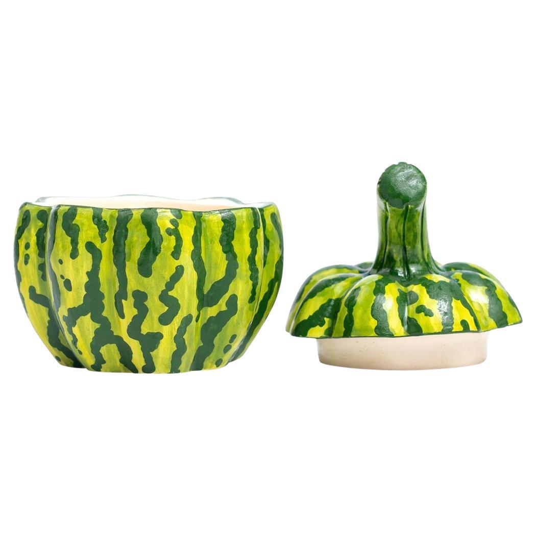 Ceramic Pumpkin Jewelry Box  , hand made in South Africa