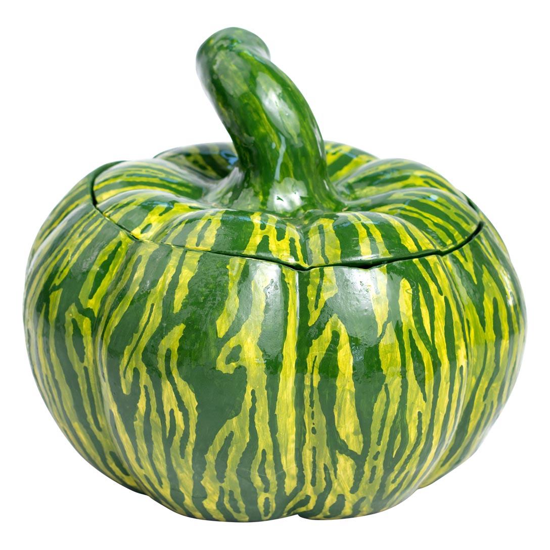 South African Ceramic Pumpkin Tureen  , hand made in South Africa For Sale