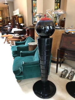 Ceramic Red and Black, Style: Art Deco