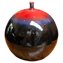 Céramique rouge et noire, Style : Art Déco
