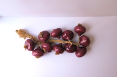 Trompe L'oeil Ceramic Red Onions Natural Rope