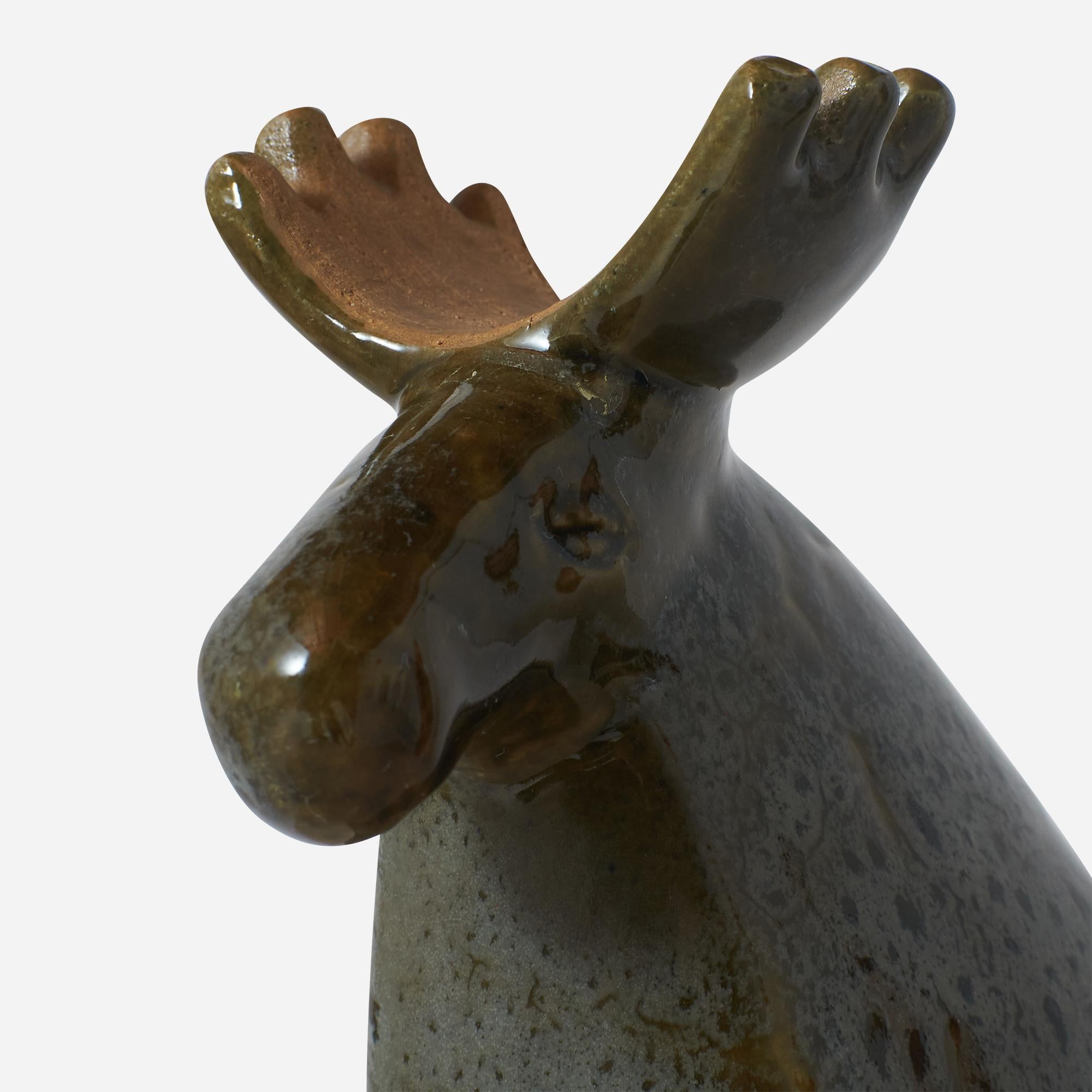 Ceramic Moose by Lisa Larson 1