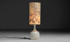 Ceramic & Resin Lamp, France 1970