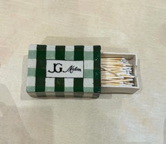 Keramische Restaurant-Streichholzschachtel von Catie Curry, NYC Iconic Design, Funktionale Kunst