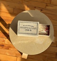 Ceramic Restaurant Matchbox by Catie Curry, NYC Iconic Design, Functional Art