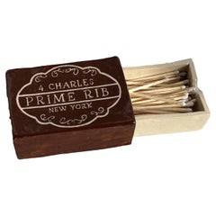 Ceramic Restaurant Matchbox by Catie Curry, NYC Iconic Design, Functional Art