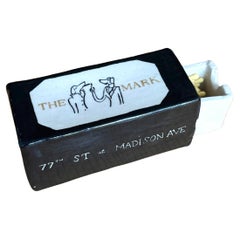 Ceramic Restaurant Matchbox - The Mark Hotel