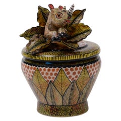 Ceramic  Rhino Jewelry  Box  , hand made in South Africa