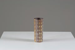 Keramische Rollenvase von Alexandre Kostanda, Frankreich ca. 1960