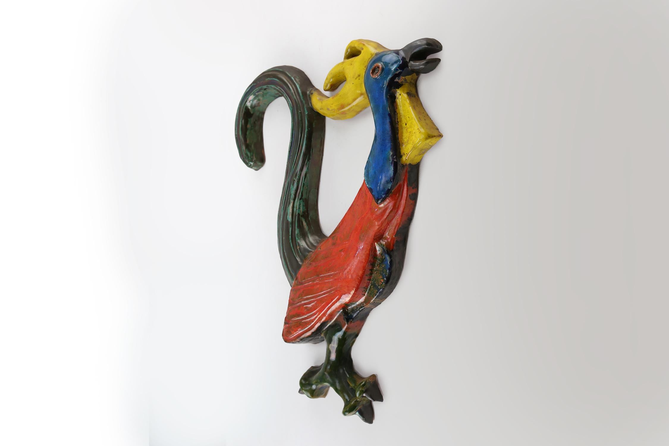 Ceramic Rooster, 1970's For Sale 2