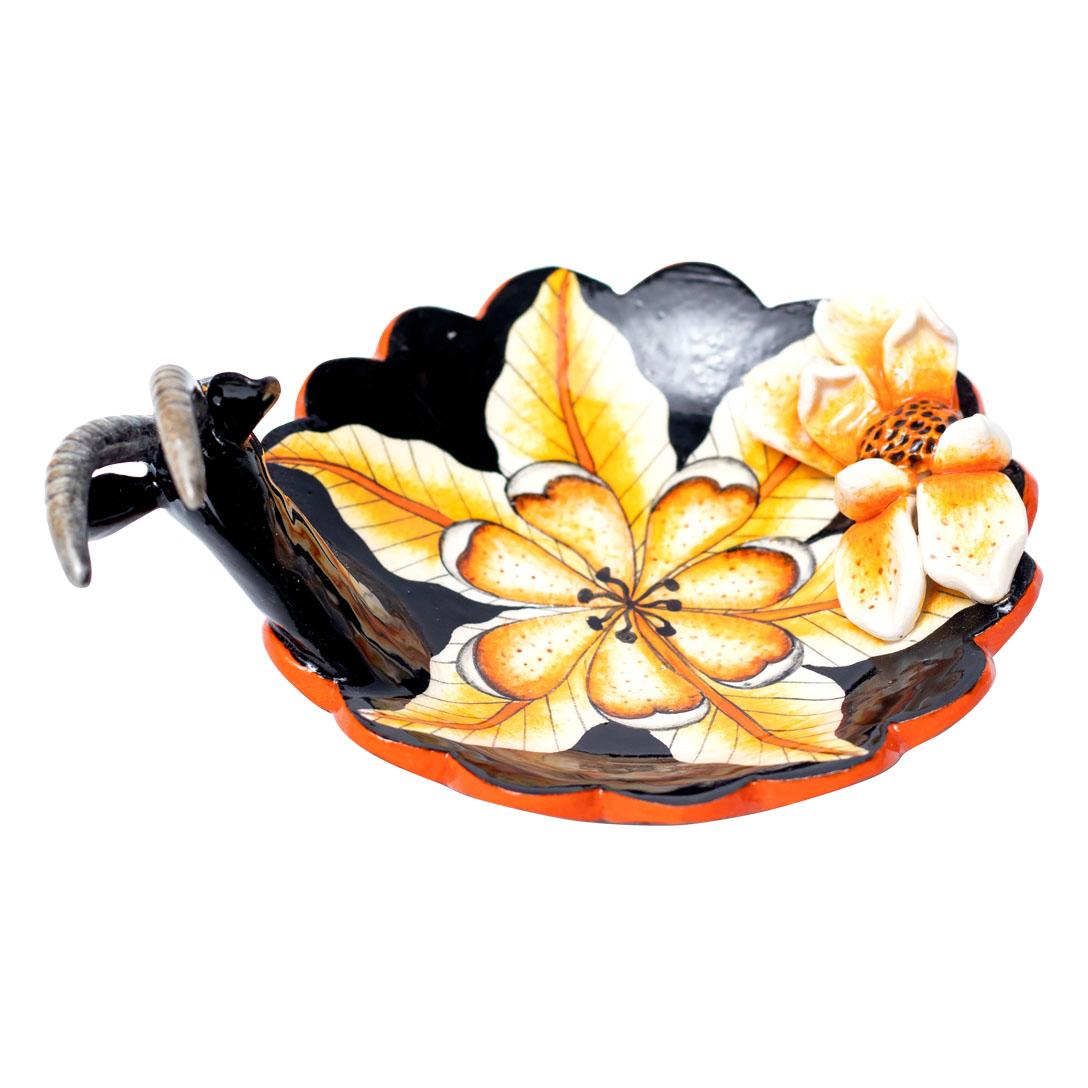 Modern Ceramic Sable Coin  Dish , hand made in South Africa