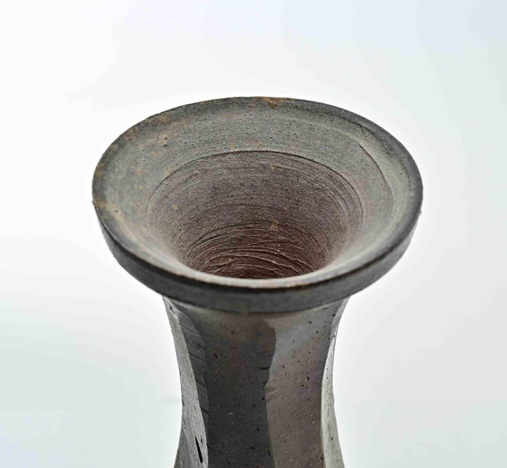 Ceramic Sake Server Attributed to Nobuhito Nakaoka Tokkuri, Late 20th Century In Good Condition For Sale In Roma, IT