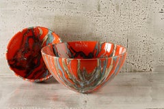 Ceramic Salad Bowl Ø 30cm x H 14cm, Handmade in Italy 2021, Choose Your Pattern