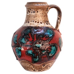 Ceramic Scheurich W-Germany jar (1960s)
