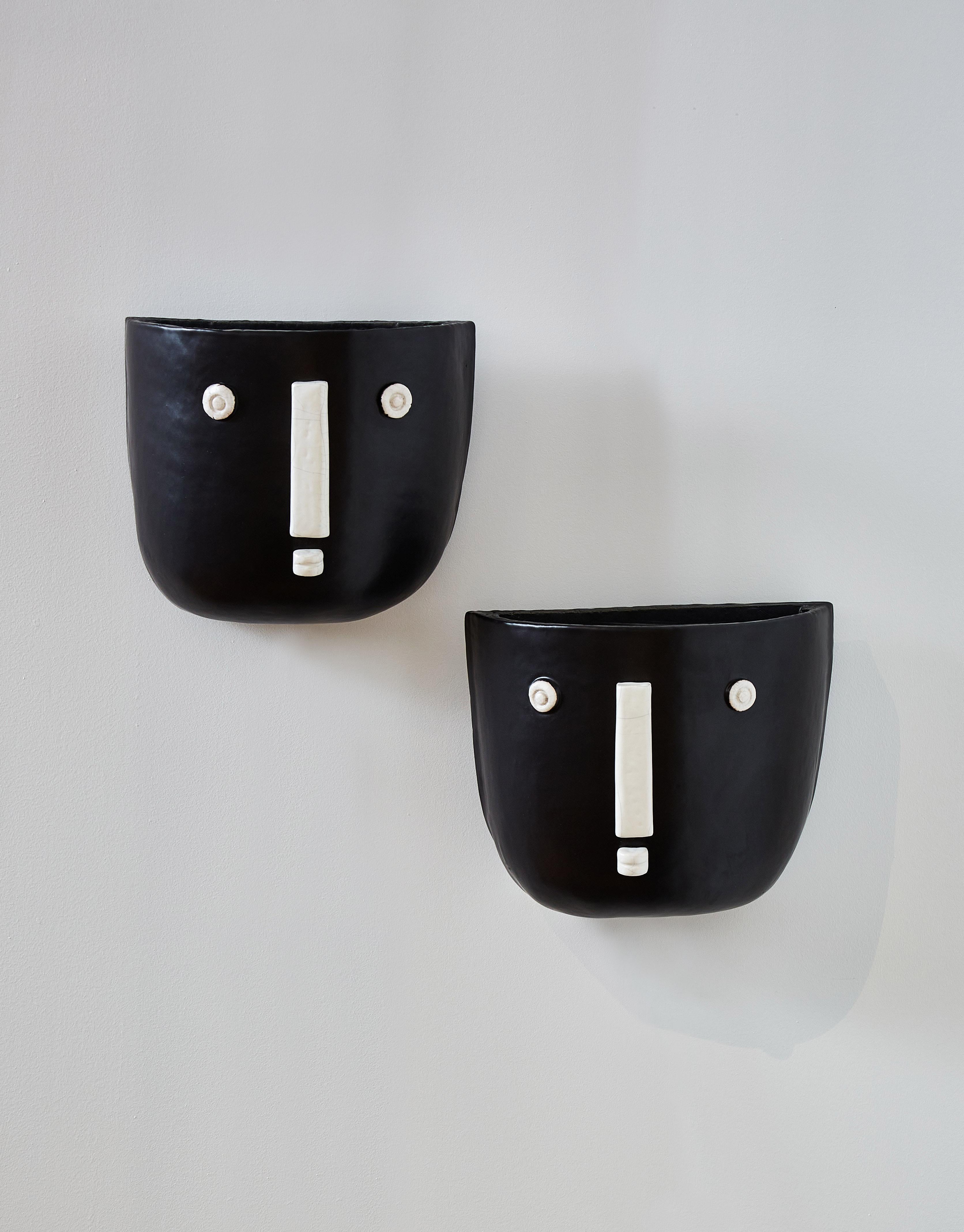 Mid-Century Modern Ceramic Sconces by Dalo