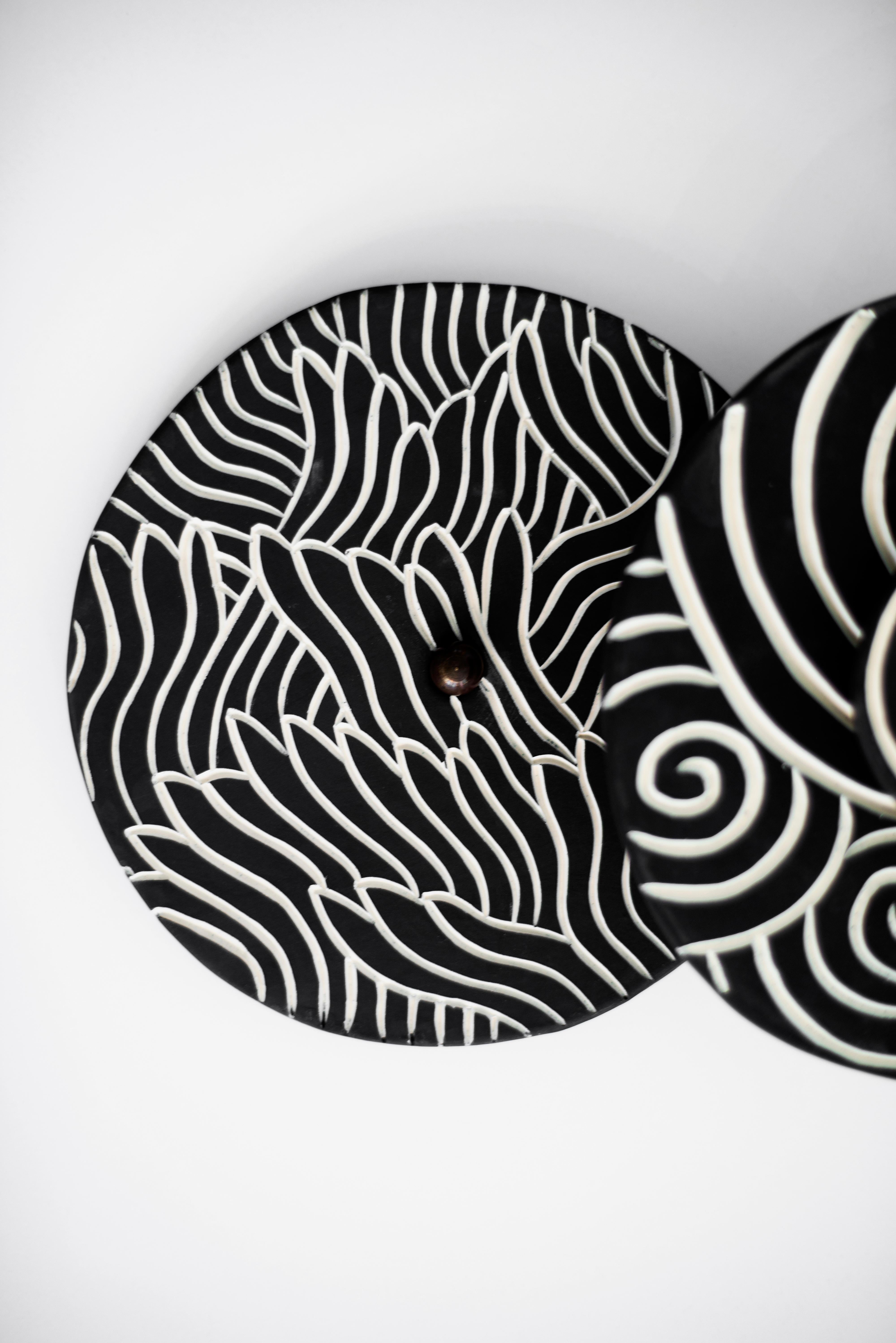 Ceramic Sconces by Jennifer Nocon, Untitled 1