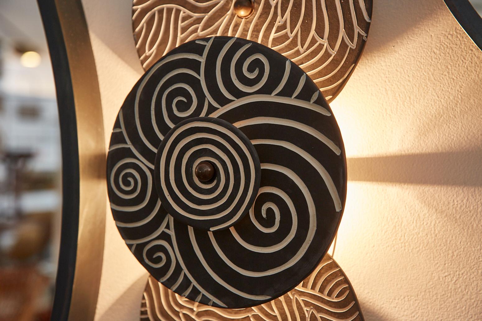 Ceramic Sconces by Jennifer Nocon, Untitled 6