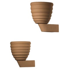 Ceramic sconces by Katia Mihaylova handcrafted modern